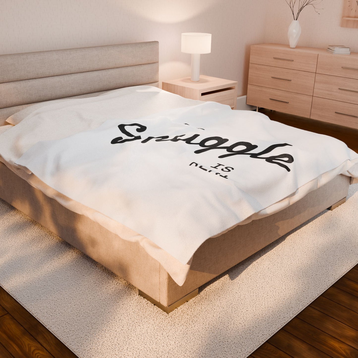 Plush Blanket - The Snuggle is Real