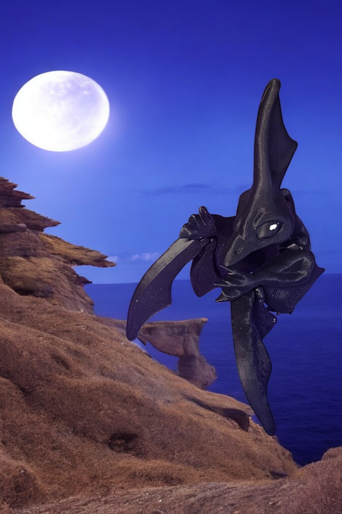 Articulated Nyctosaurus Mini 3D Print