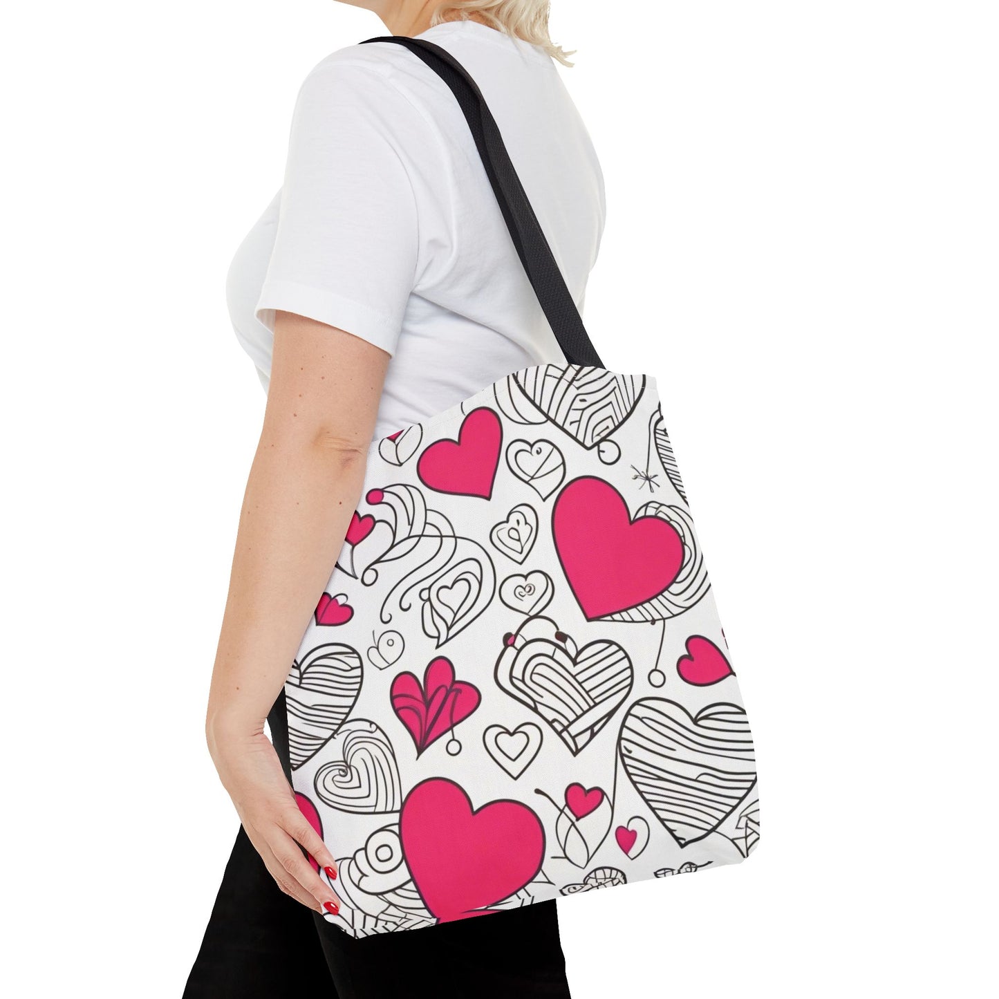 Loving Hearts Tote Bag