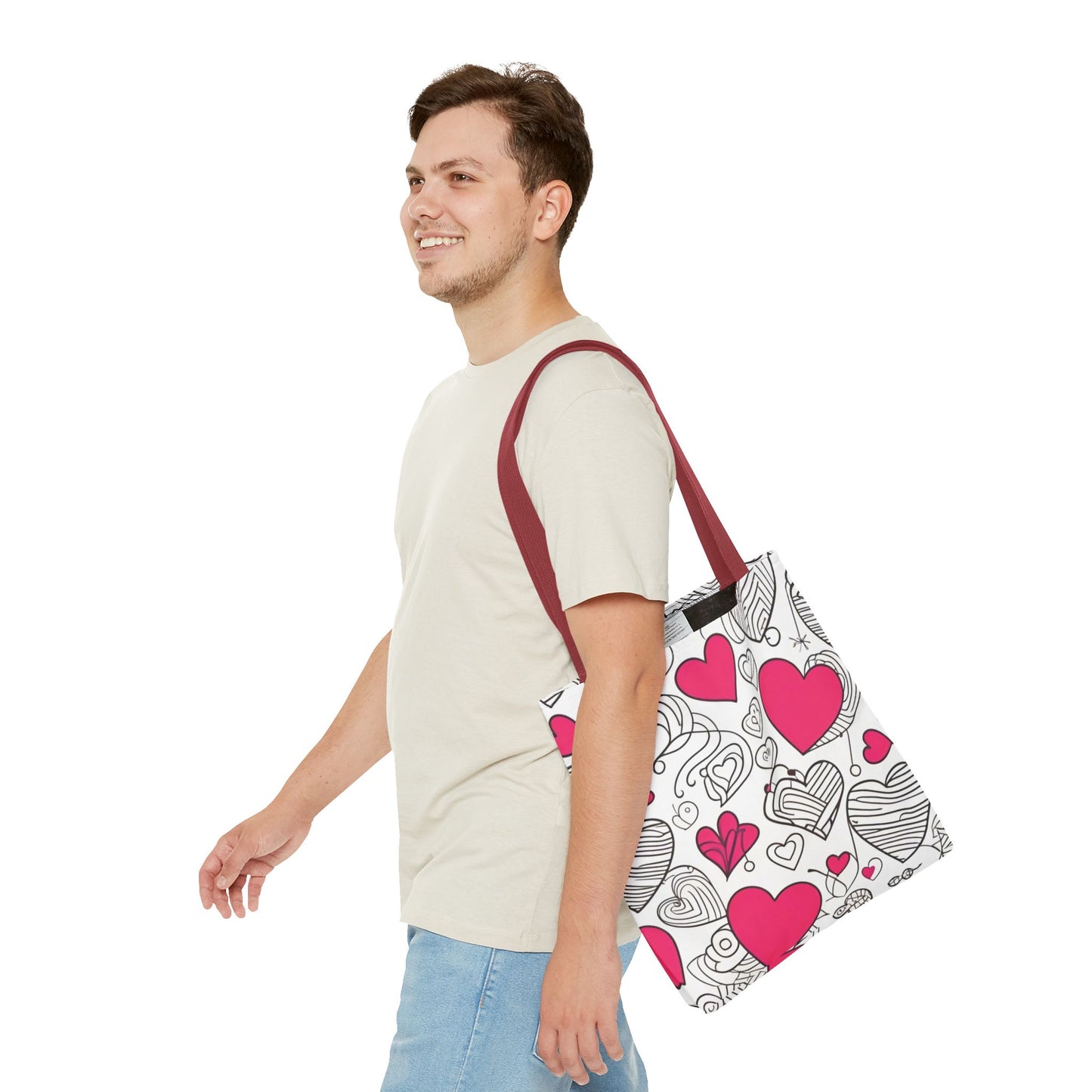 Loving Hearts Tote Bag