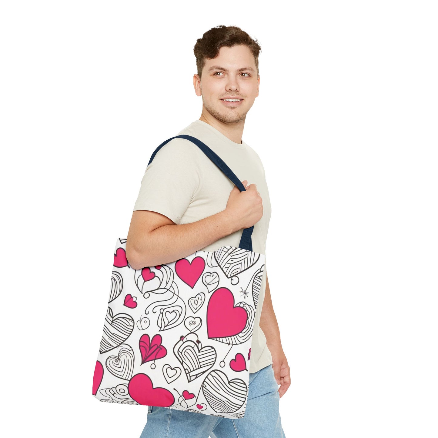 Loving Hearts Tote Bag