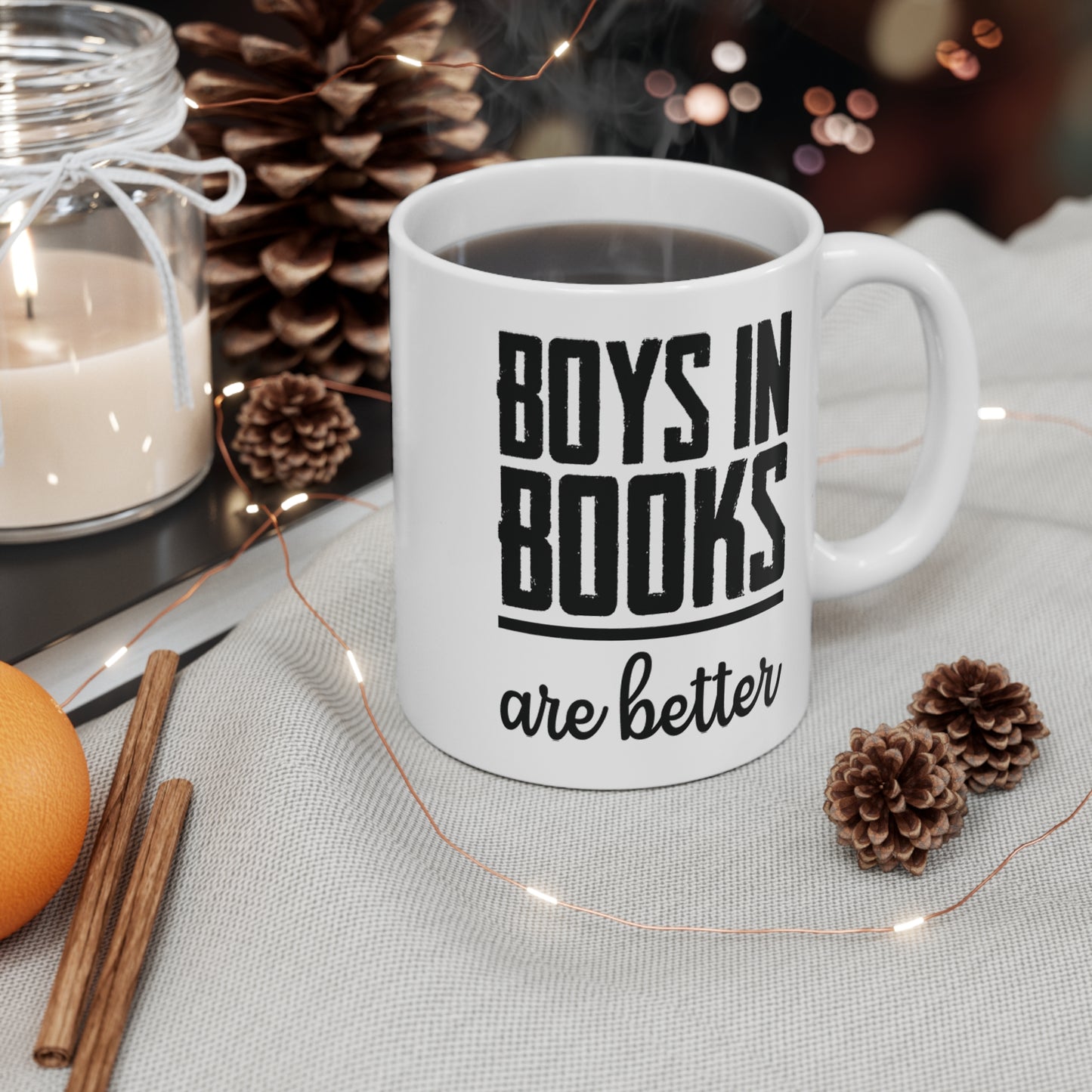 Boys in Books are Better - Mug