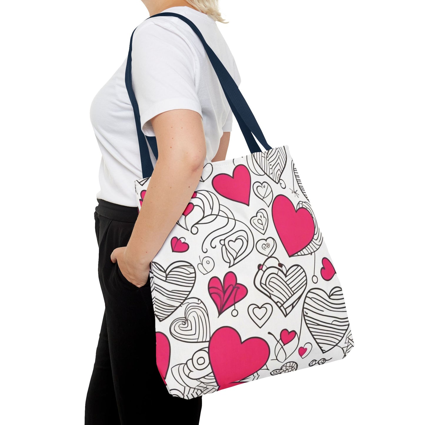 Loving Hearts Tote Bag