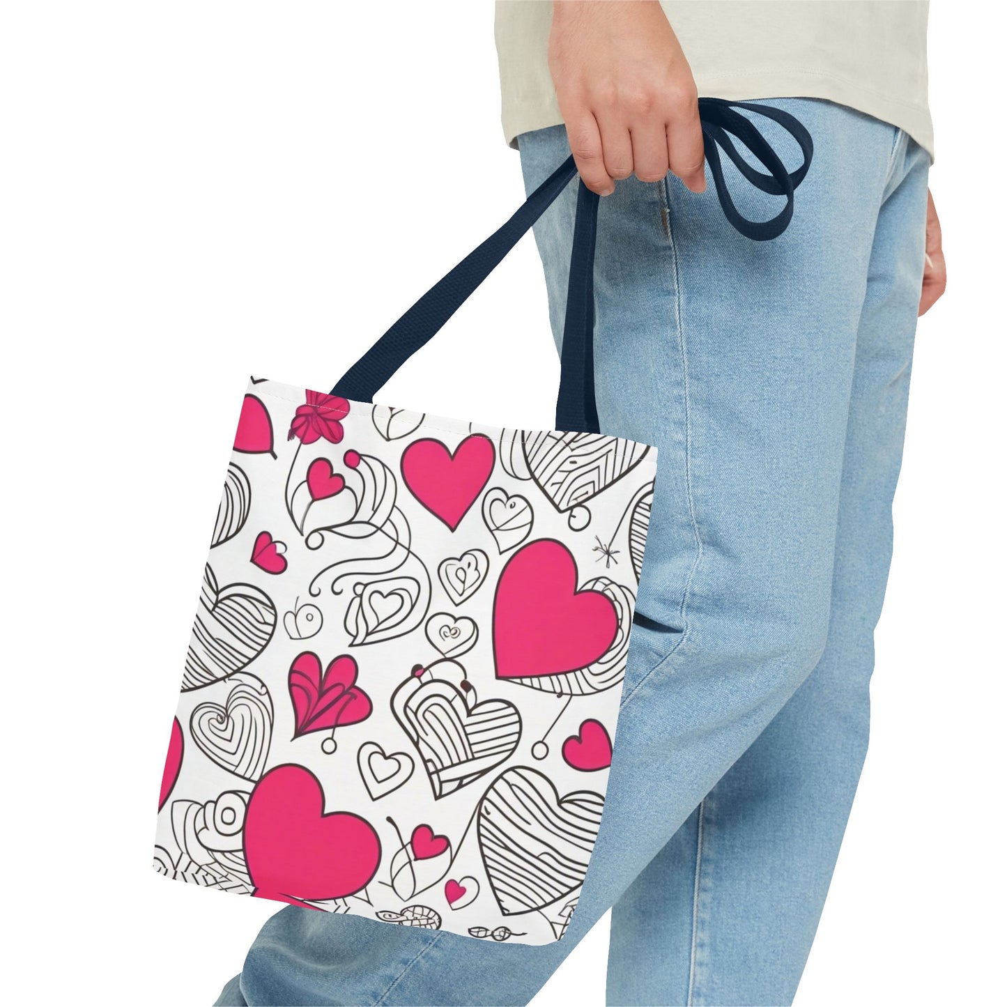 Loving Hearts Tote Bag