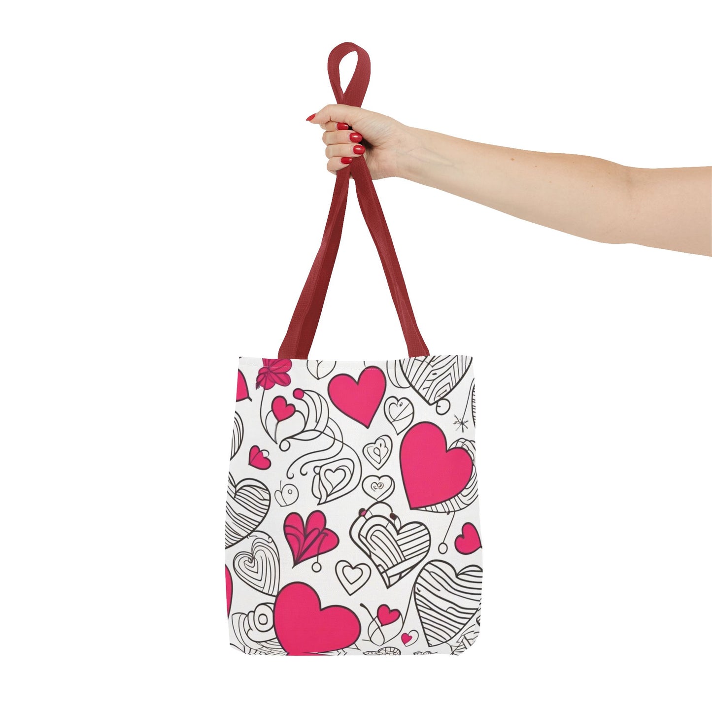 Loving Hearts Tote Bag